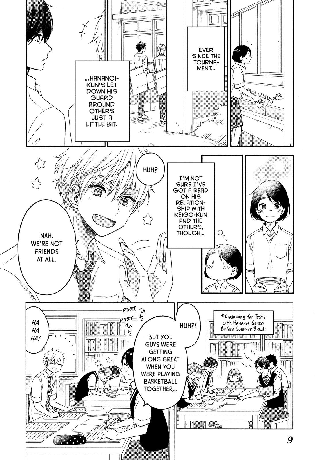 Hananoi-kun to Koi no Yamai chapter 25 page 10
