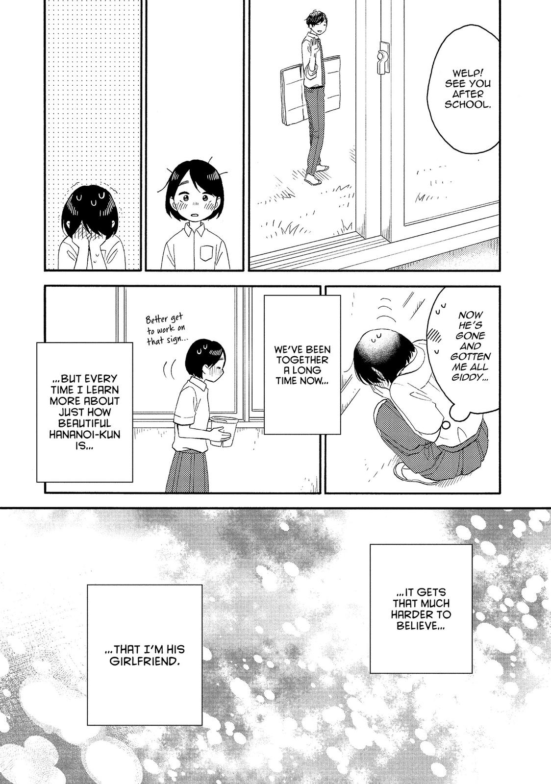 Hananoi-kun to Koi no Yamai chapter 25 page 14