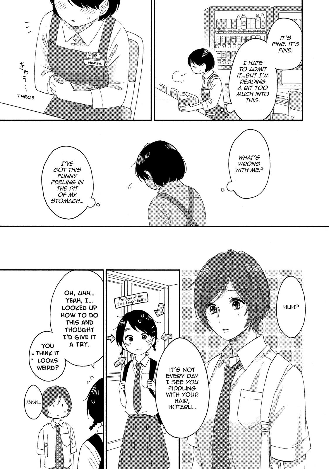 Hananoi-kun to Koi no Yamai chapter 25 page 21