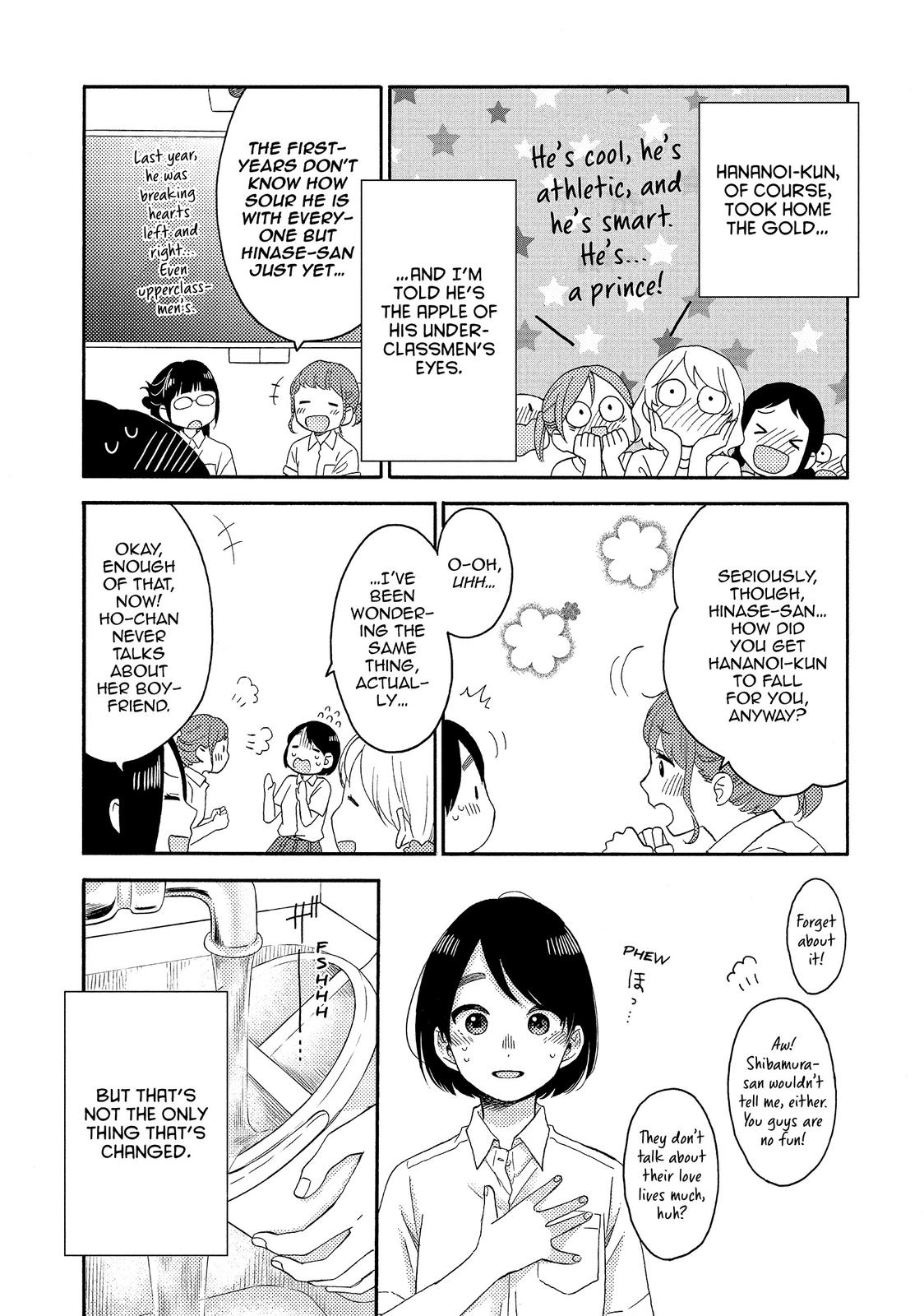 Hananoi-kun to Koi no Yamai chapter 25 page 9