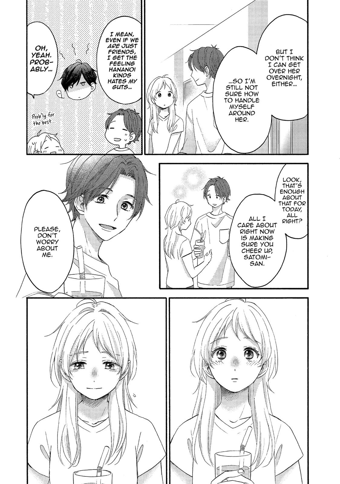 Hananoi-kun to Koi no Yamai chapter 26 page 18