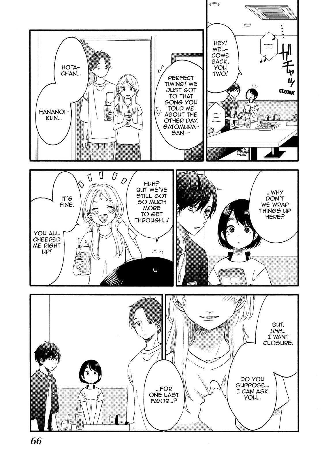 Hananoi-kun to Koi no Yamai chapter 26 page 19