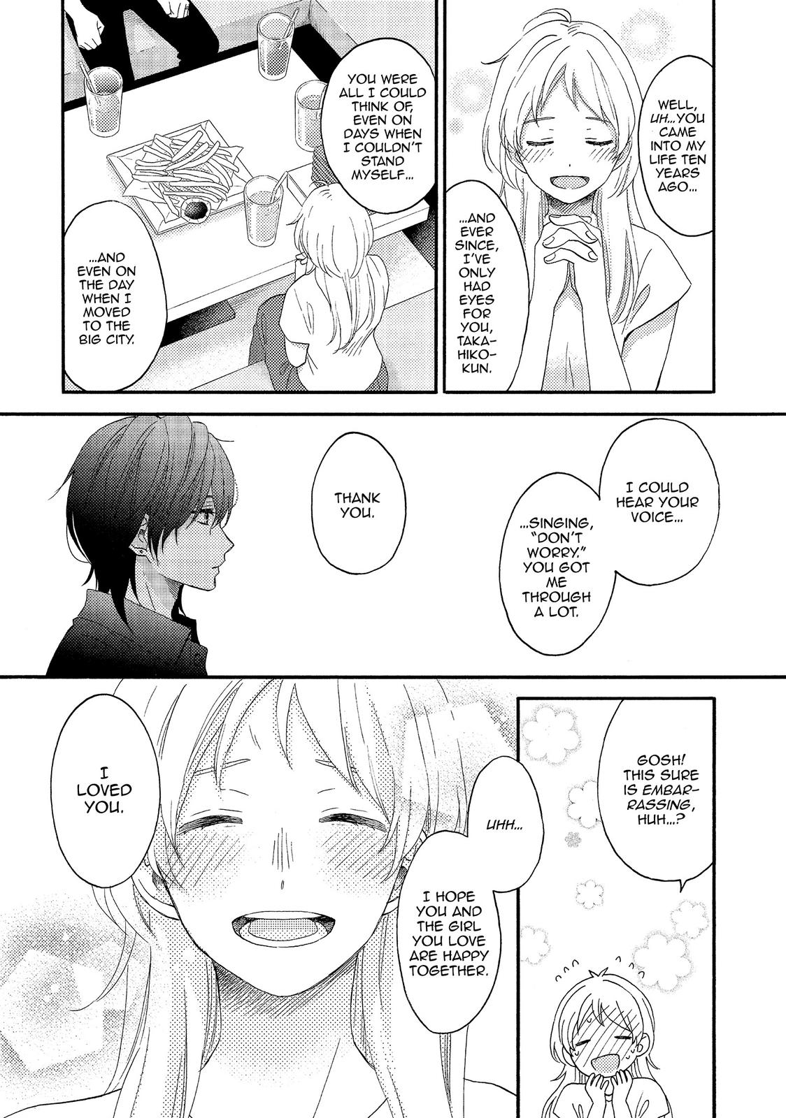 Hananoi-kun to Koi no Yamai chapter 26 page 22