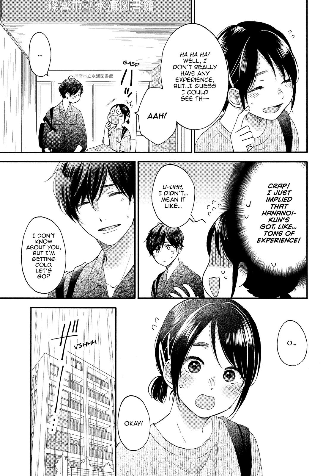 Hananoi-kun to Koi no Yamai chapter 28 page 11