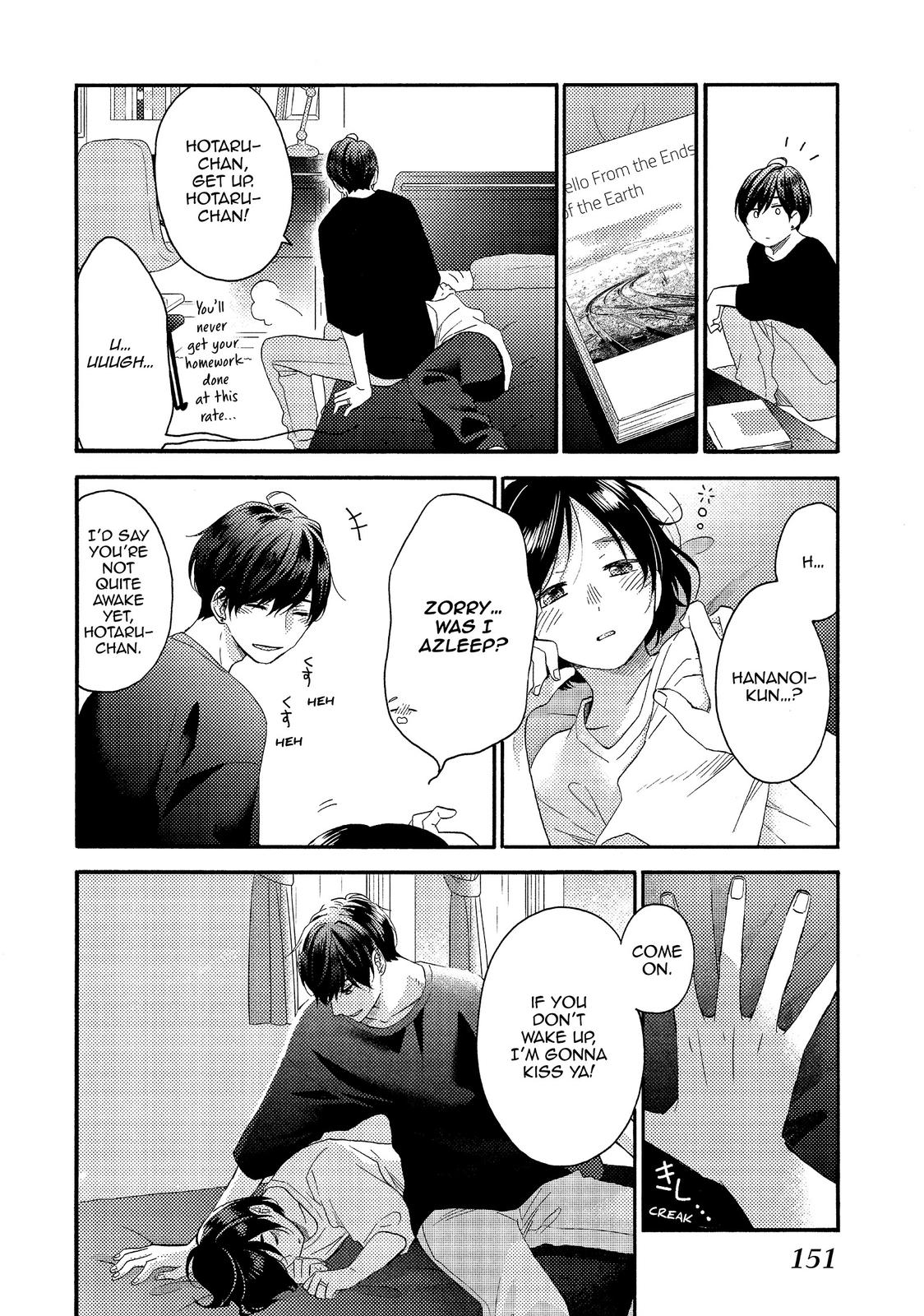 Hananoi-kun to Koi no Yamai chapter 28 page 18