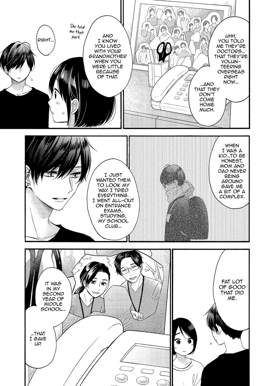 Hananoi-kun to Koi no Yamai chapter 28 page 27