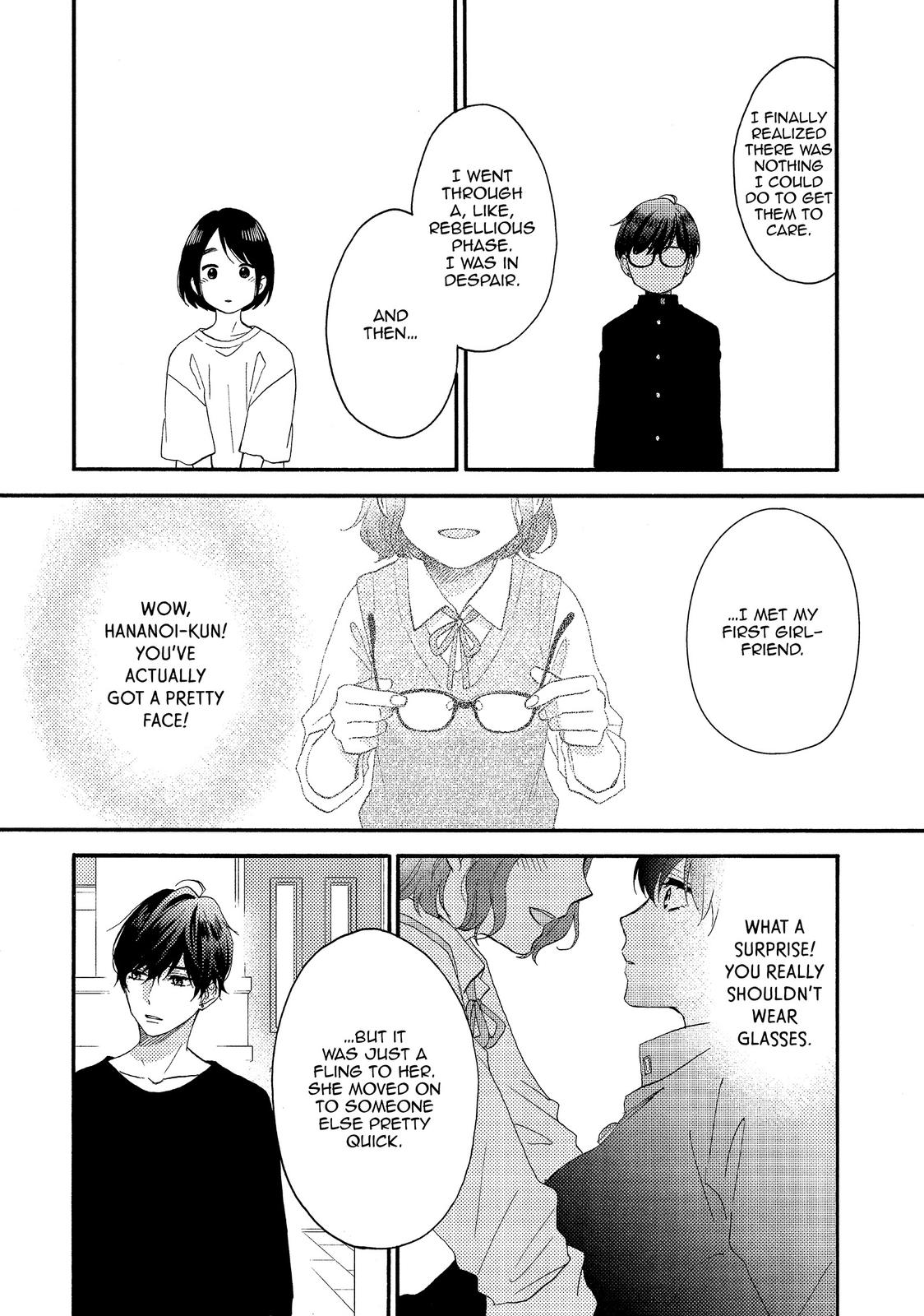 Hananoi-kun to Koi no Yamai chapter 28 page 28