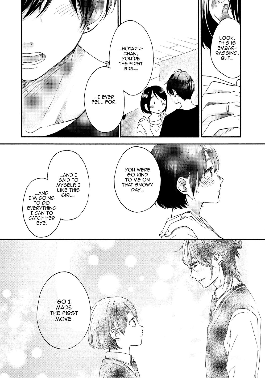 Hananoi-kun to Koi no Yamai chapter 28 page 34