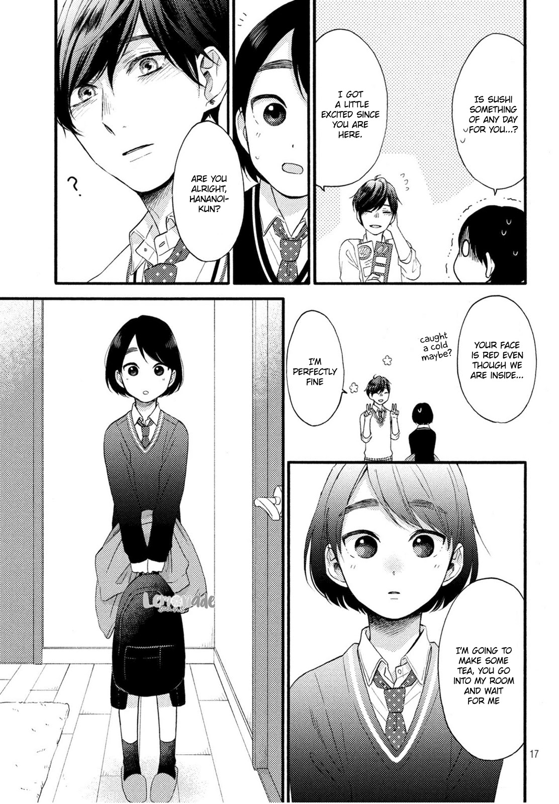 Hananoi-kun to Koi no Yamai chapter 3 page 18
