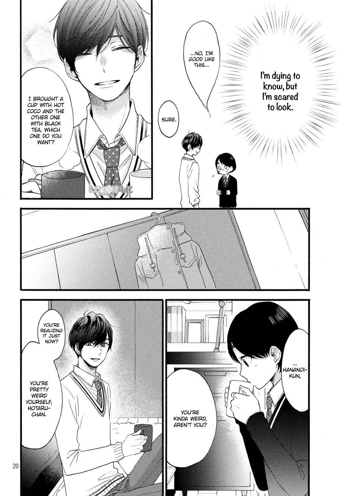 Hananoi-kun to Koi no Yamai chapter 3 page 21