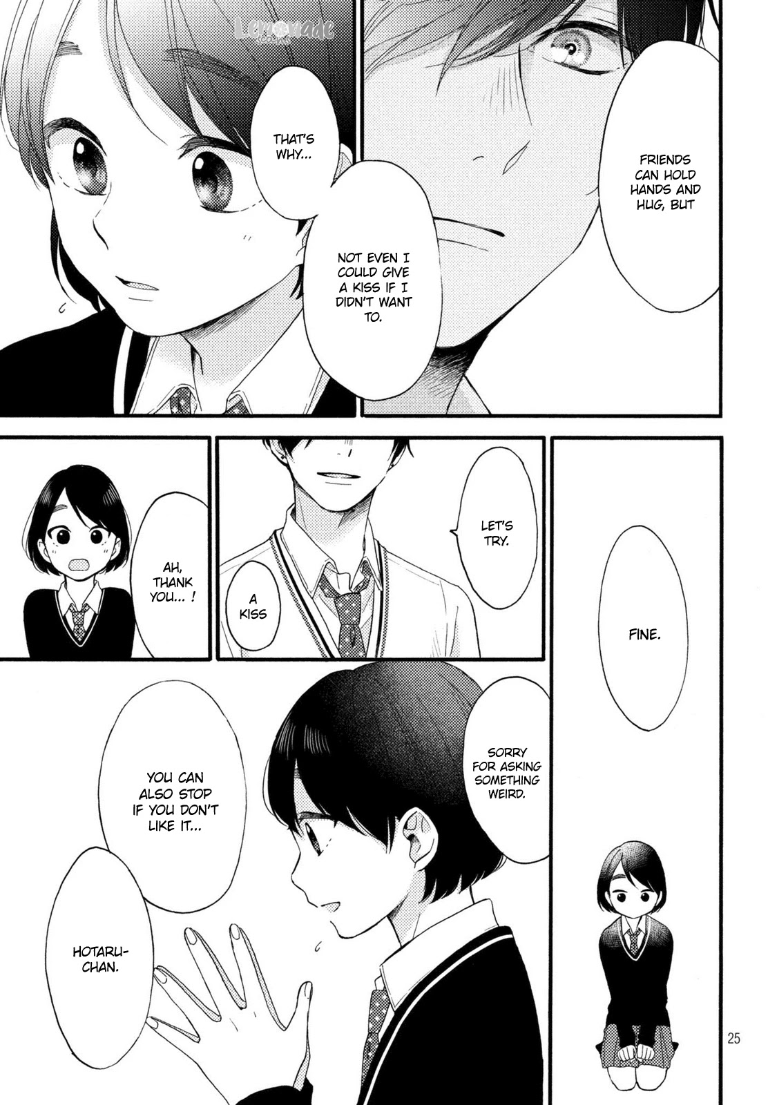 Hananoi-kun to Koi no Yamai chapter 3 page 26