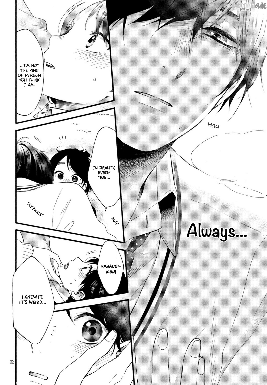 Hananoi-kun to Koi no Yamai chapter 3 page 33