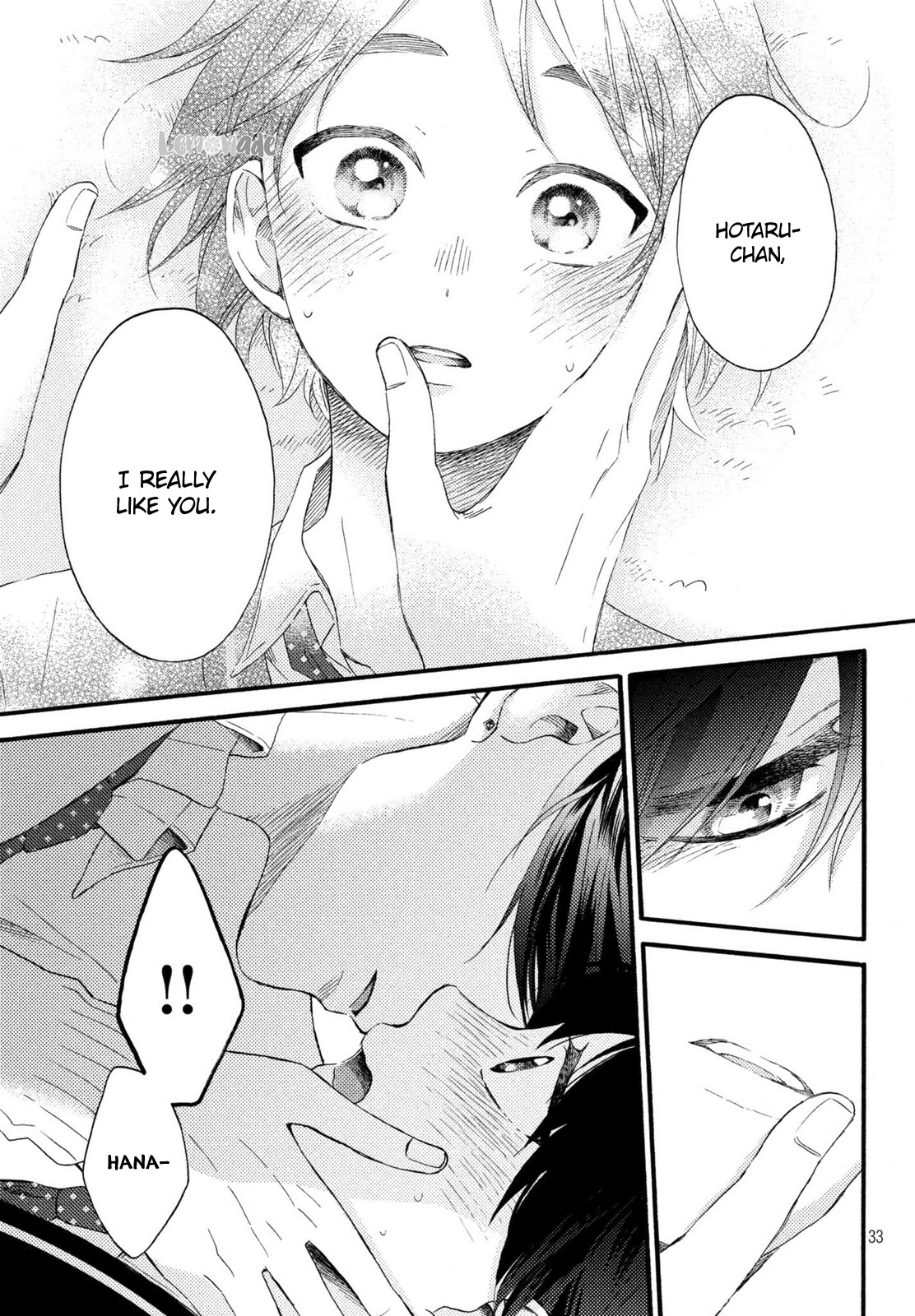 Hananoi-kun to Koi no Yamai chapter 3 page 34