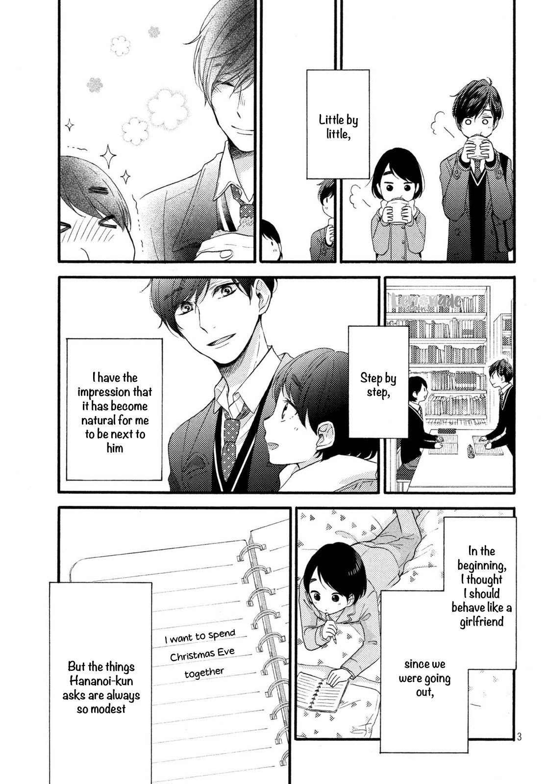 Hananoi-kun to Koi no Yamai chapter 3 page 4
