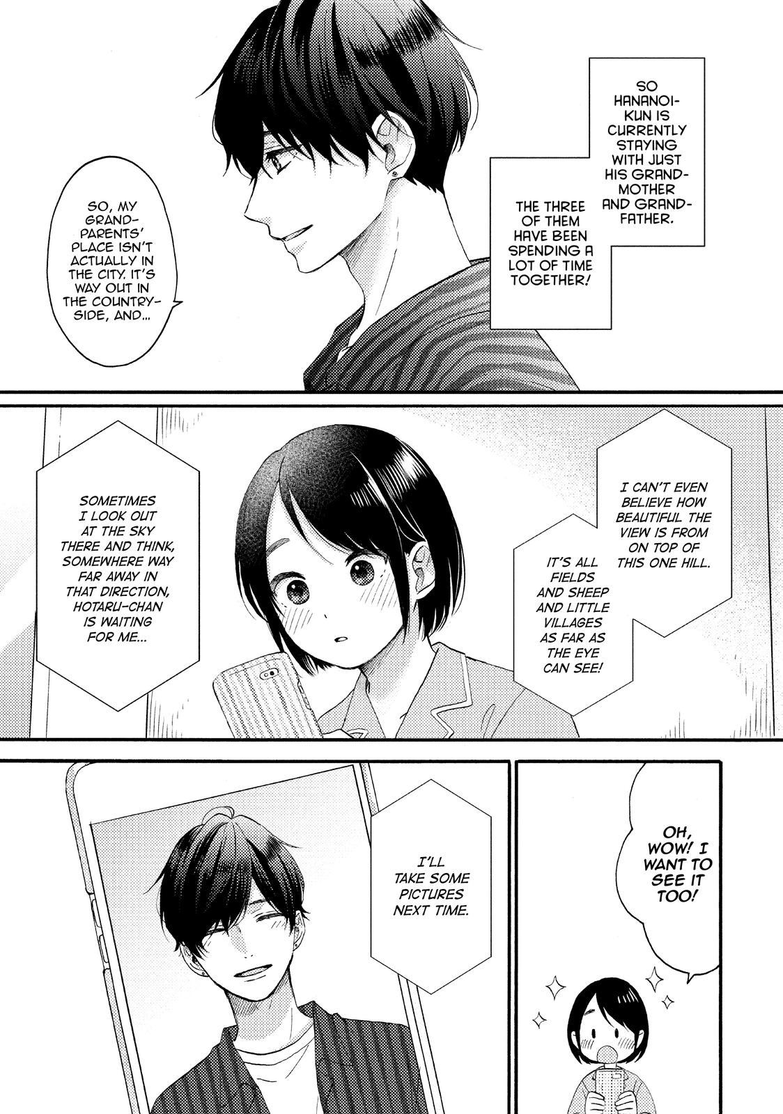 Hananoi-kun to Koi no Yamai chapter 30 page 19