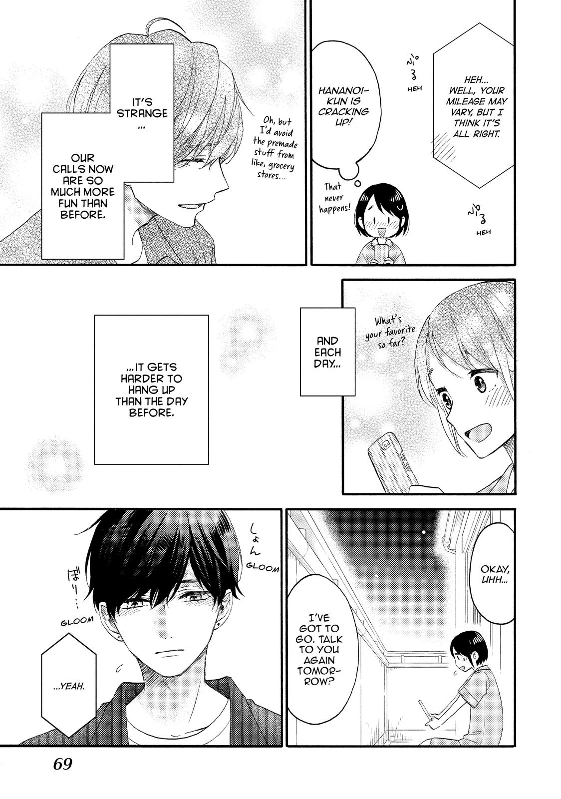 Hananoi-kun to Koi no Yamai chapter 30 page 21