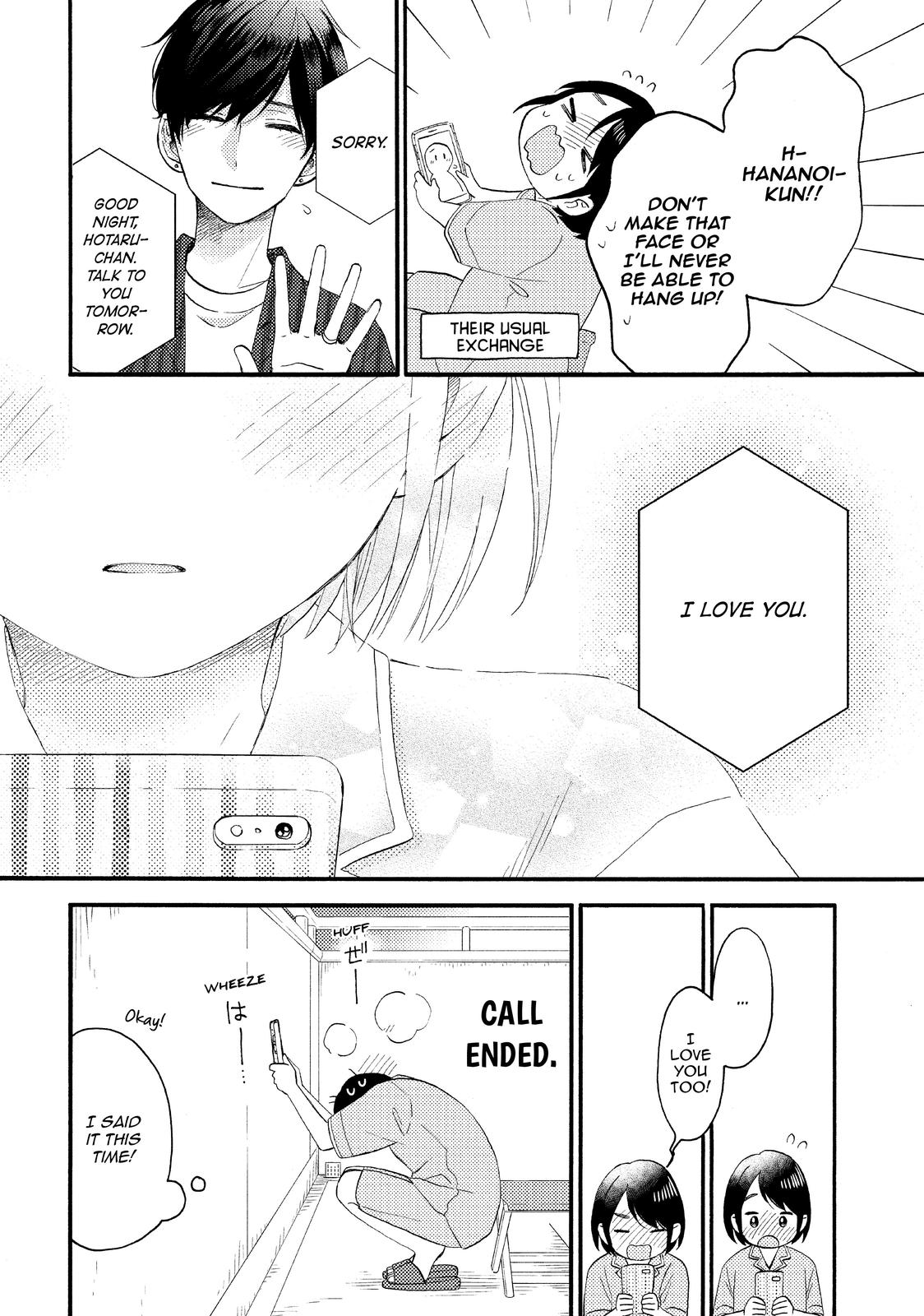 Hananoi-kun to Koi no Yamai chapter 30 page 22