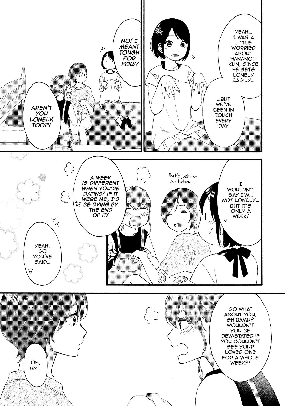 Hananoi-kun to Koi no Yamai chapter 30 page 3
