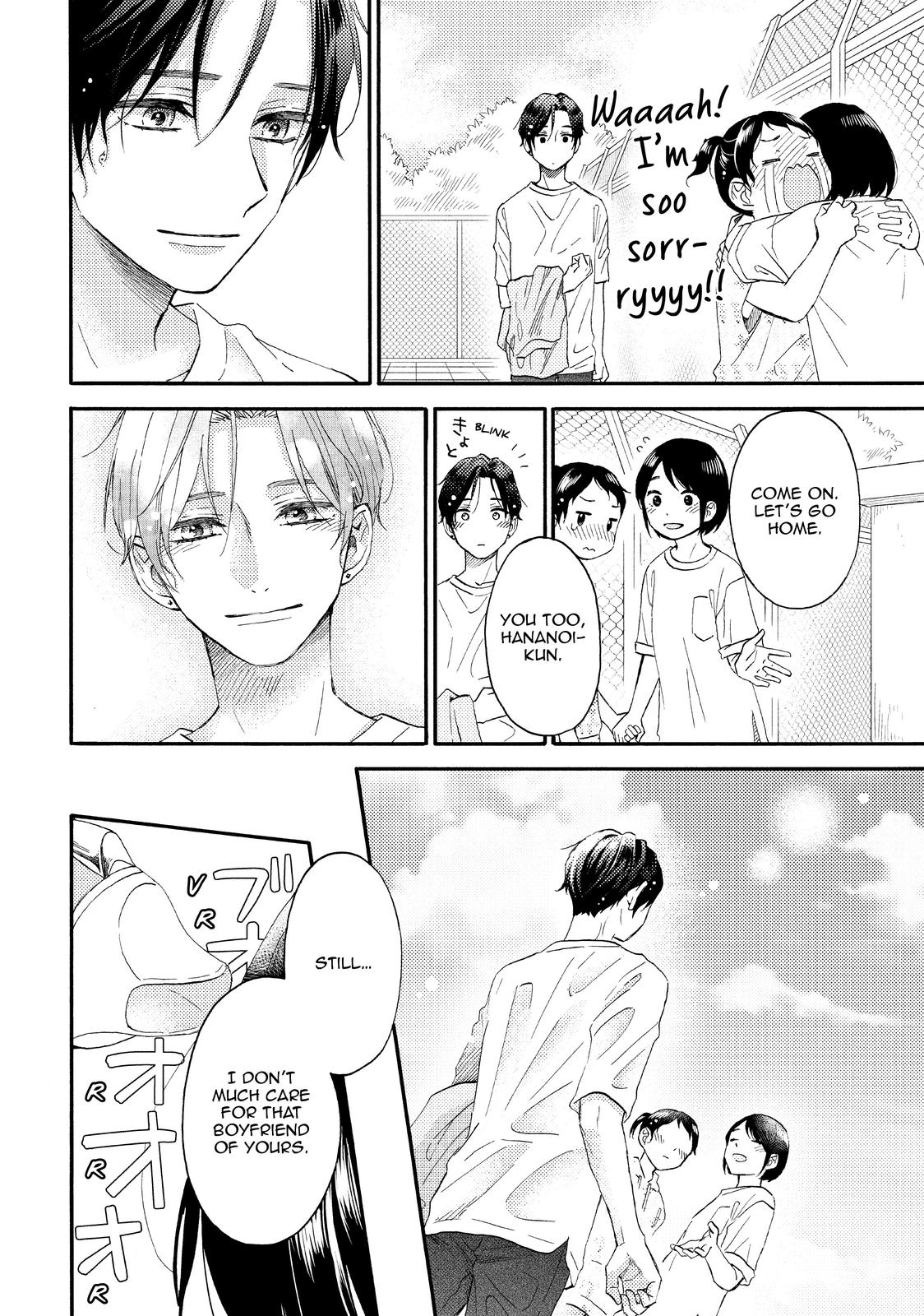 Hananoi-kun to Koi no Yamai chapter 32 page 36
