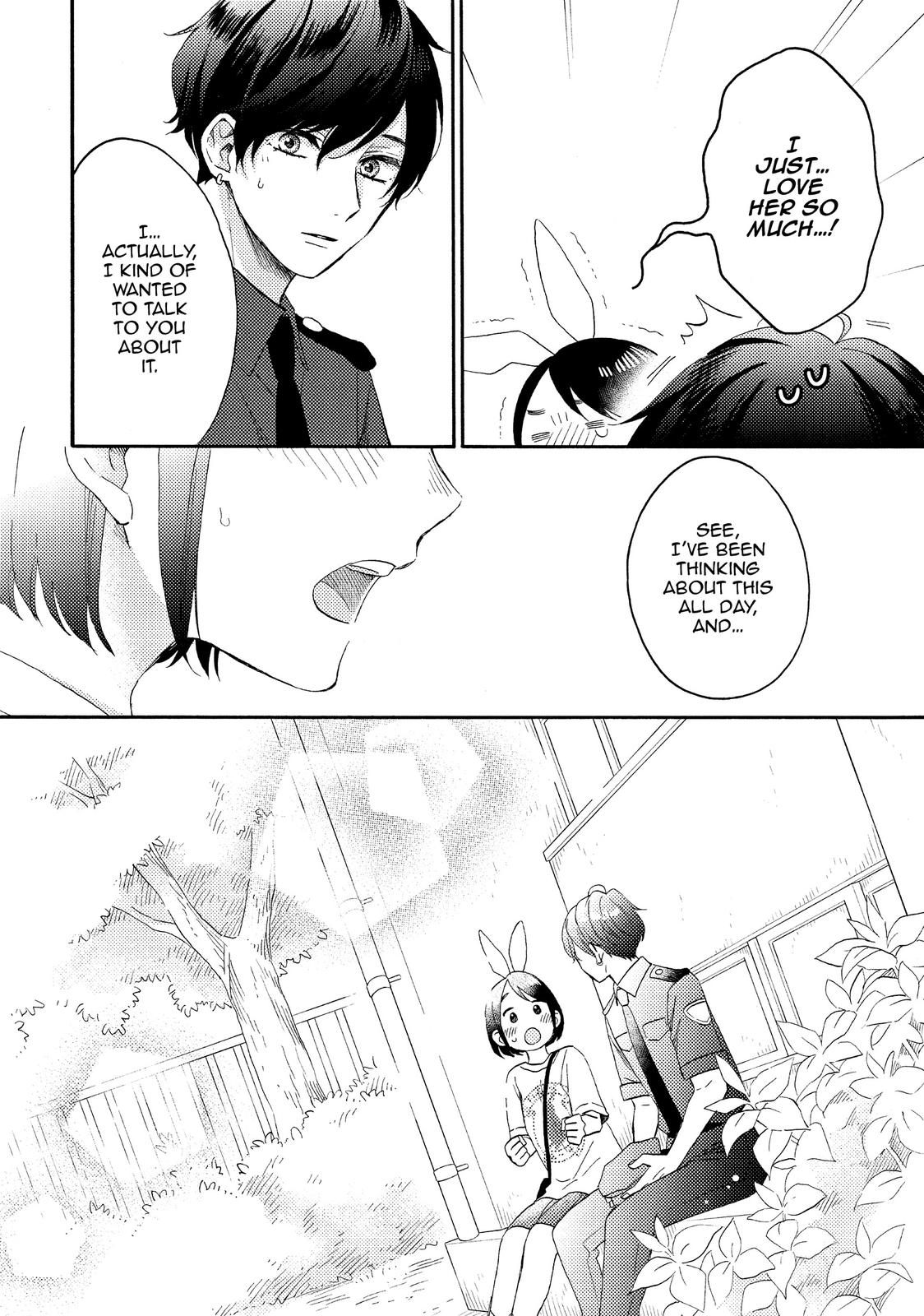 Hananoi-kun to Koi no Yamai chapter 34 page 32