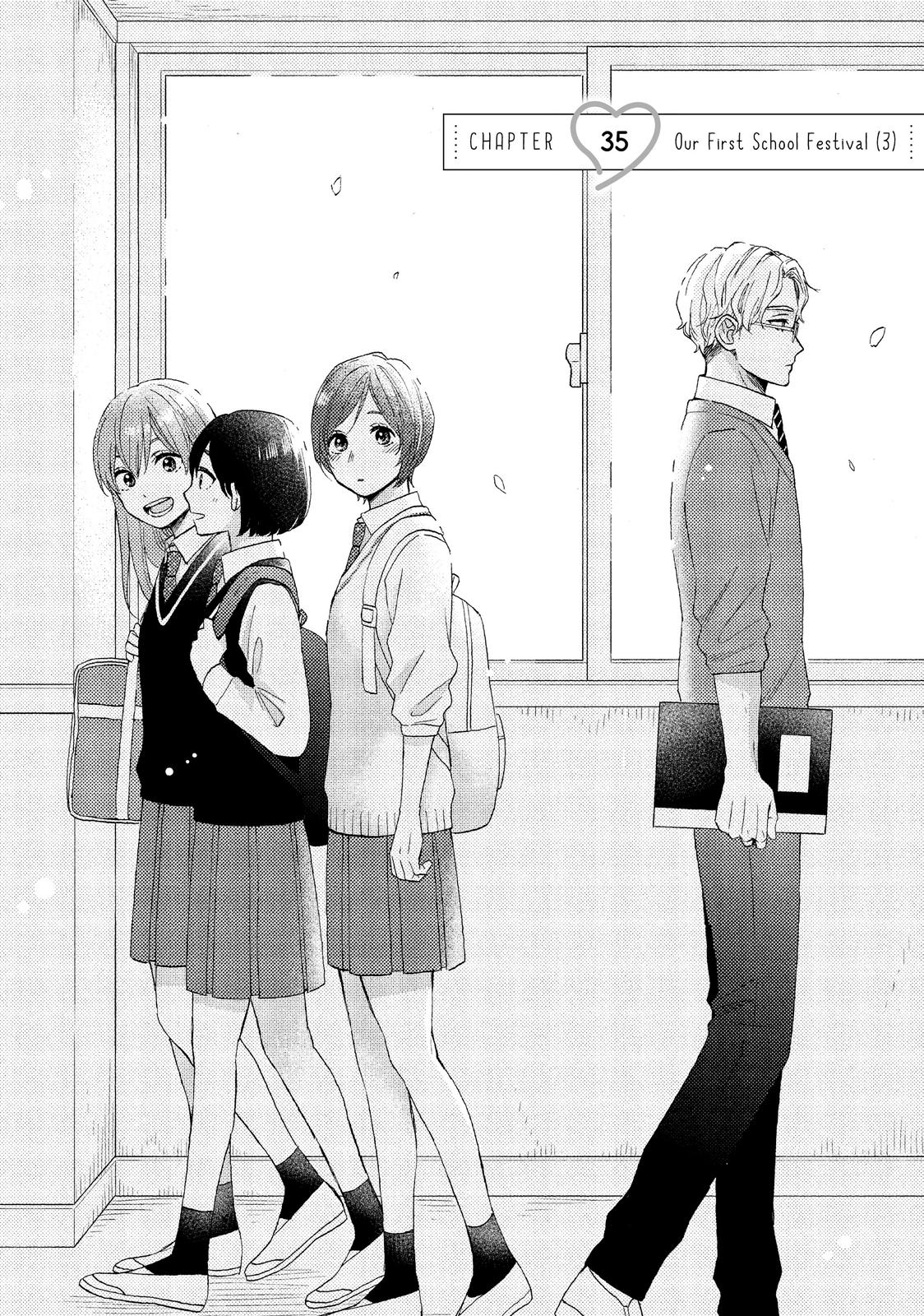 Hananoi-kun to Koi no Yamai chapter 35 page 2