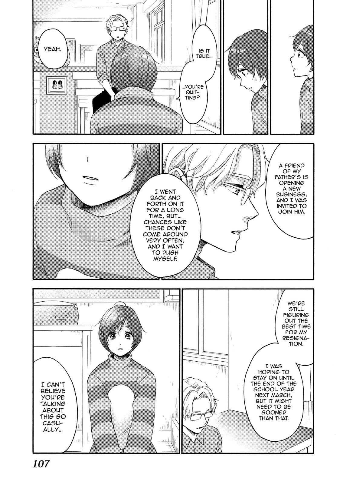 Hananoi-kun to Koi no Yamai chapter 35 page 21