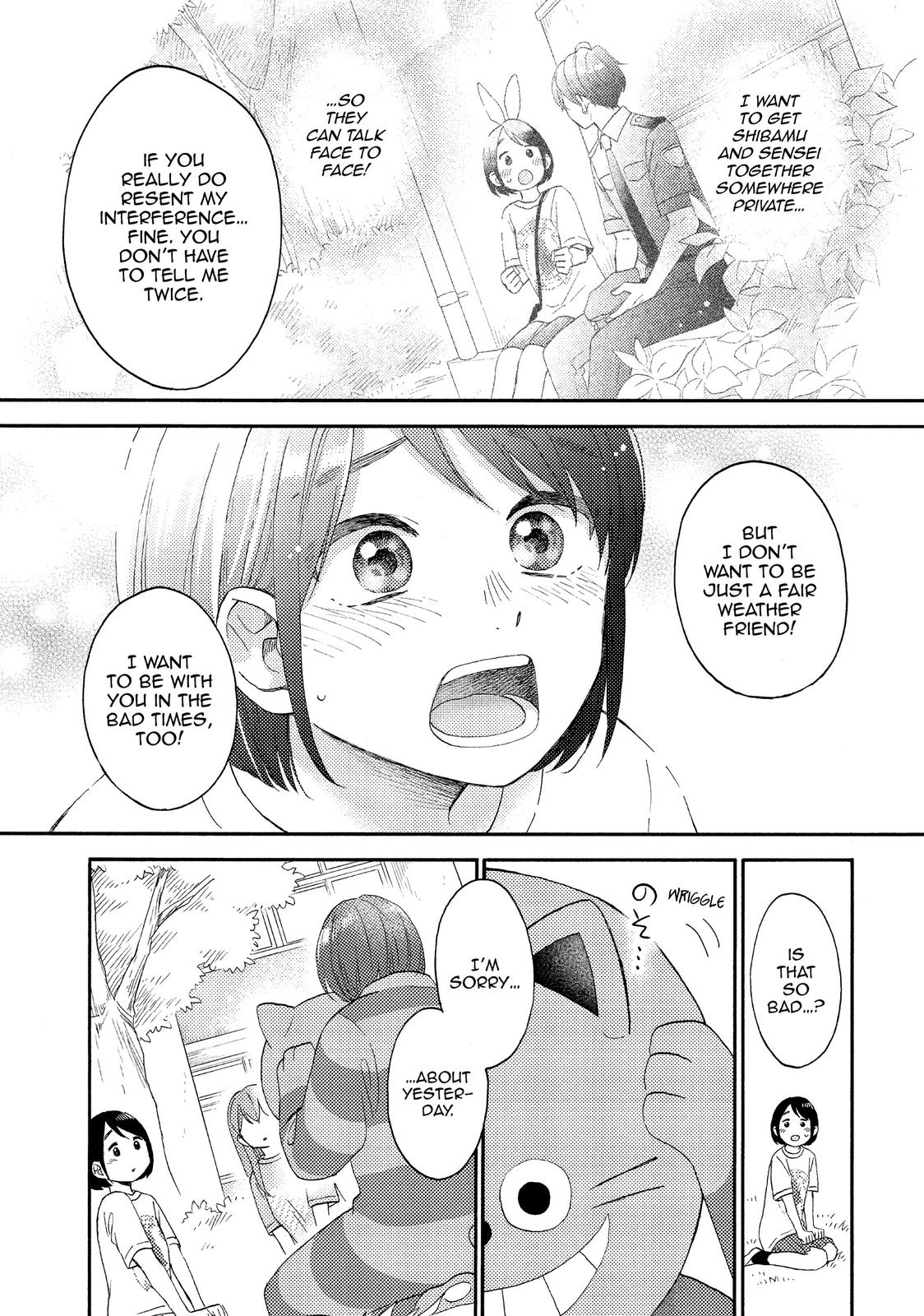 Hananoi-kun to Koi no Yamai chapter 35 page 33