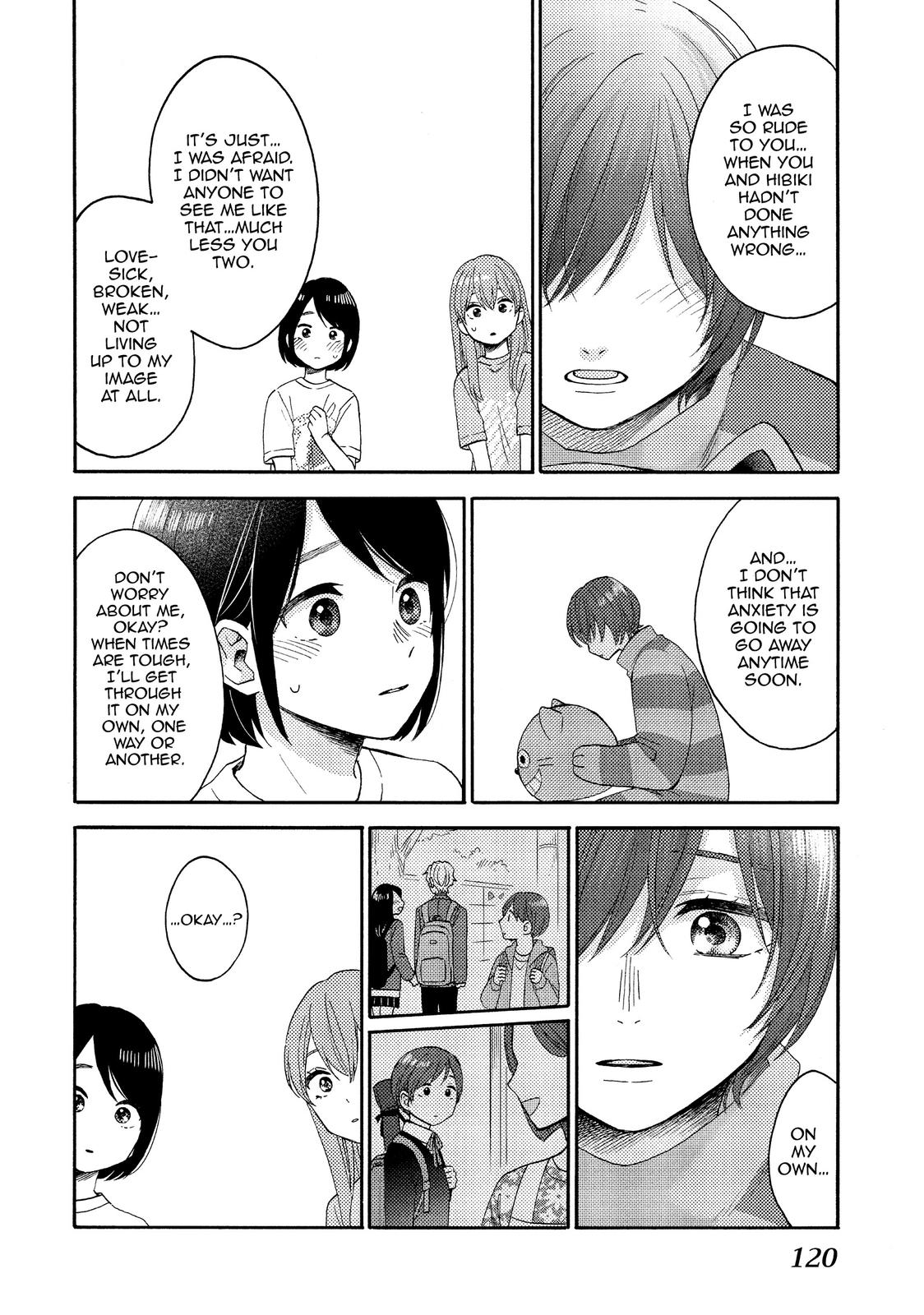 Hananoi-kun to Koi no Yamai chapter 35 page 34