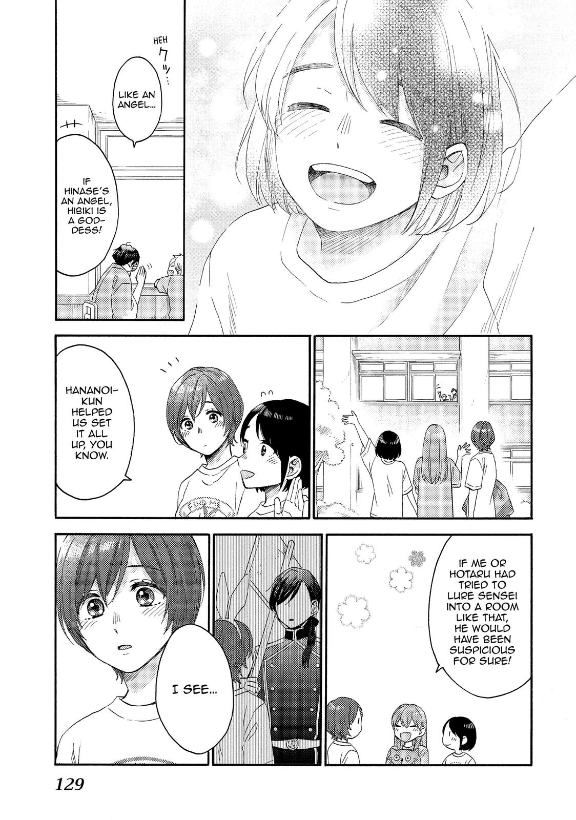 Hananoi-kun to Koi no Yamai chapter 35 page 43