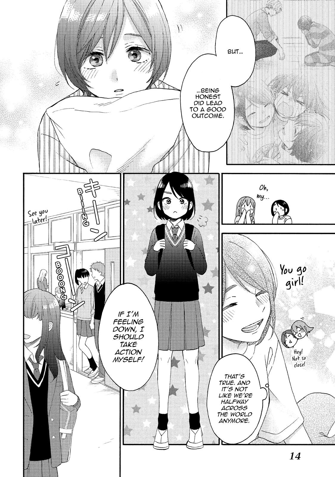 Hananoi-kun to Koi no Yamai chapter 37 page 14