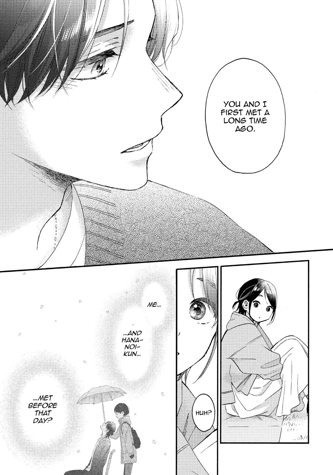 Hananoi-kun to Koi no Yamai chapter 37 page 31