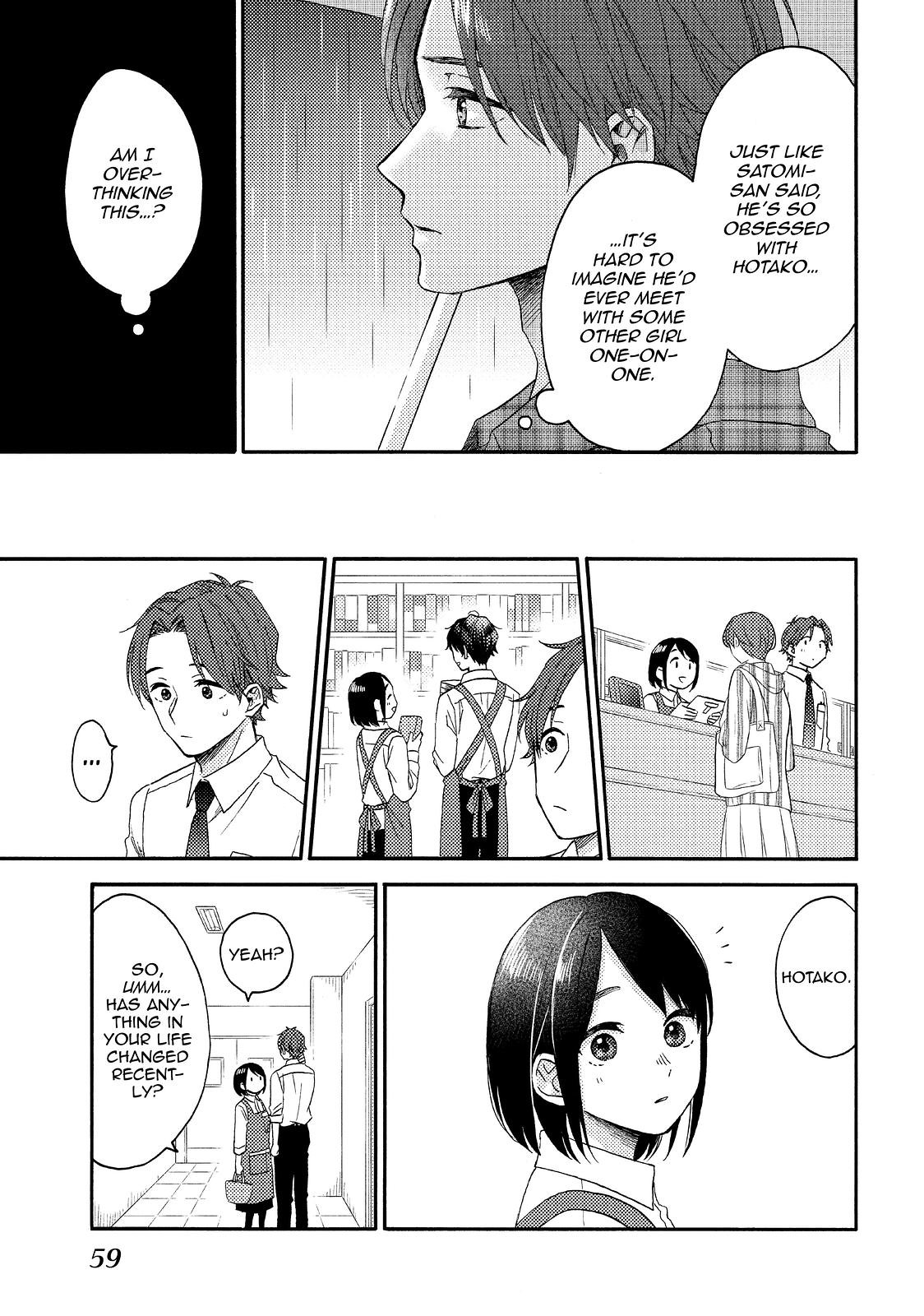 Hananoi-kun to Koi no Yamai chapter 38 page 15