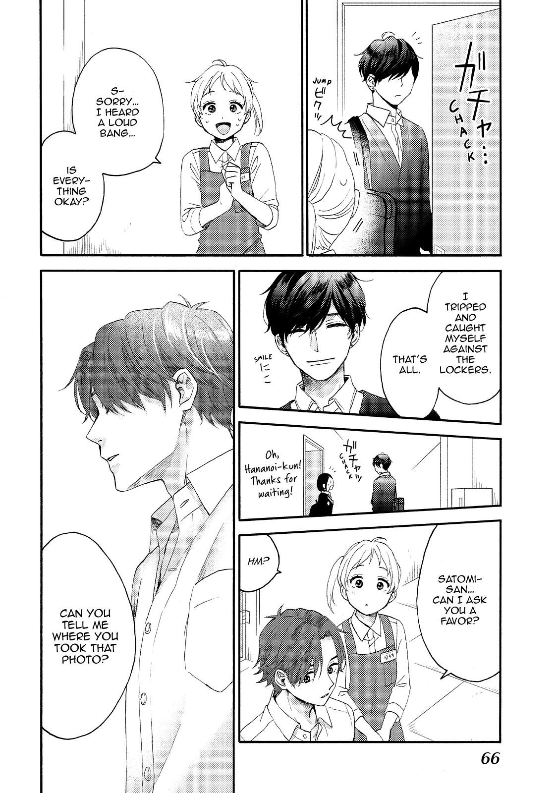 Hananoi-kun to Koi no Yamai chapter 38 page 22