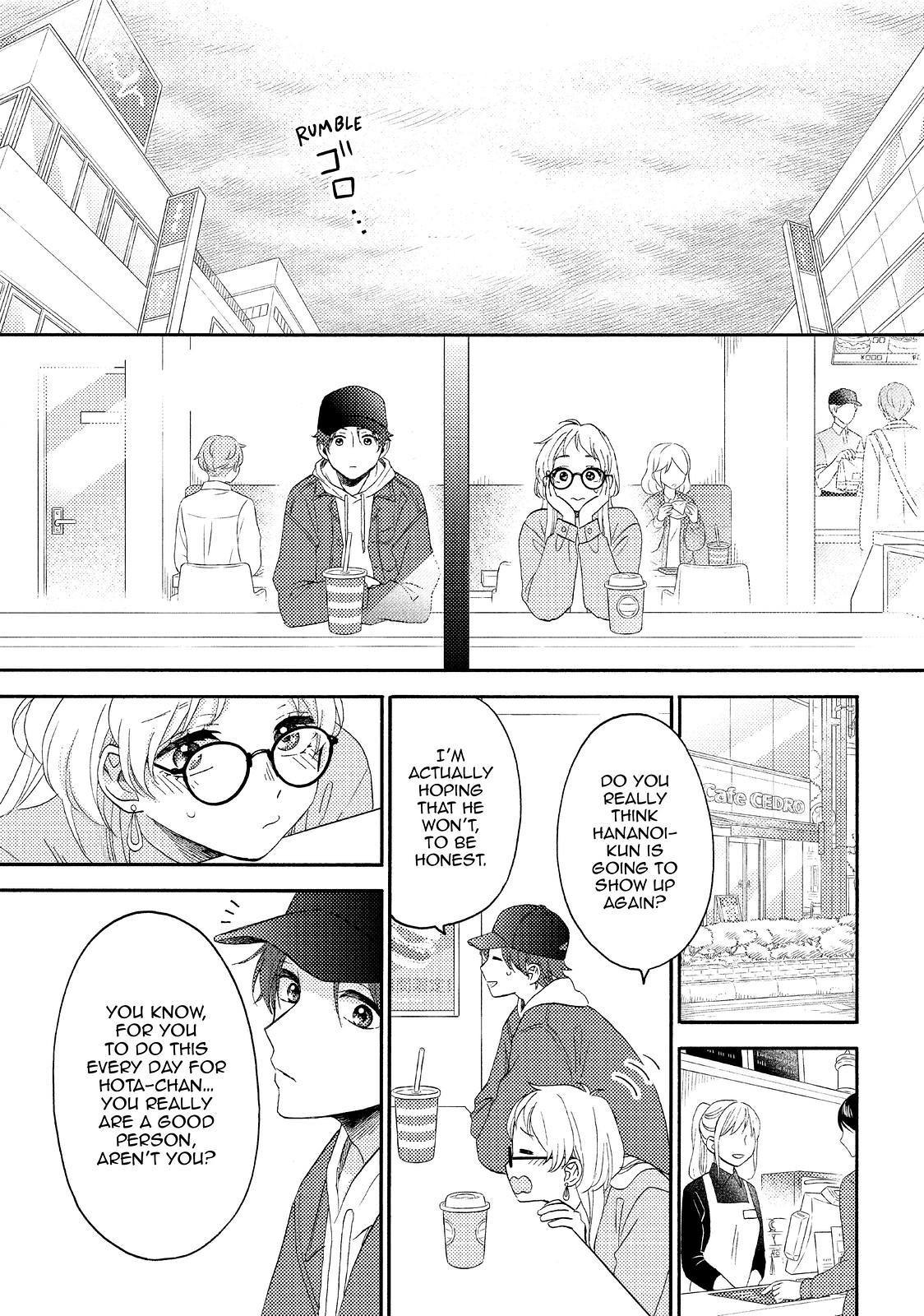 Hananoi-kun to Koi no Yamai chapter 38 page 23