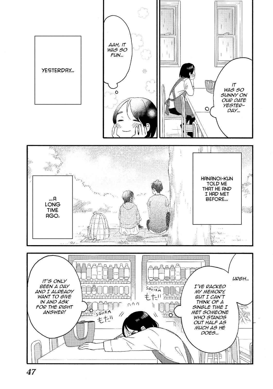 Hananoi-kun to Koi no Yamai chapter 38 page 3