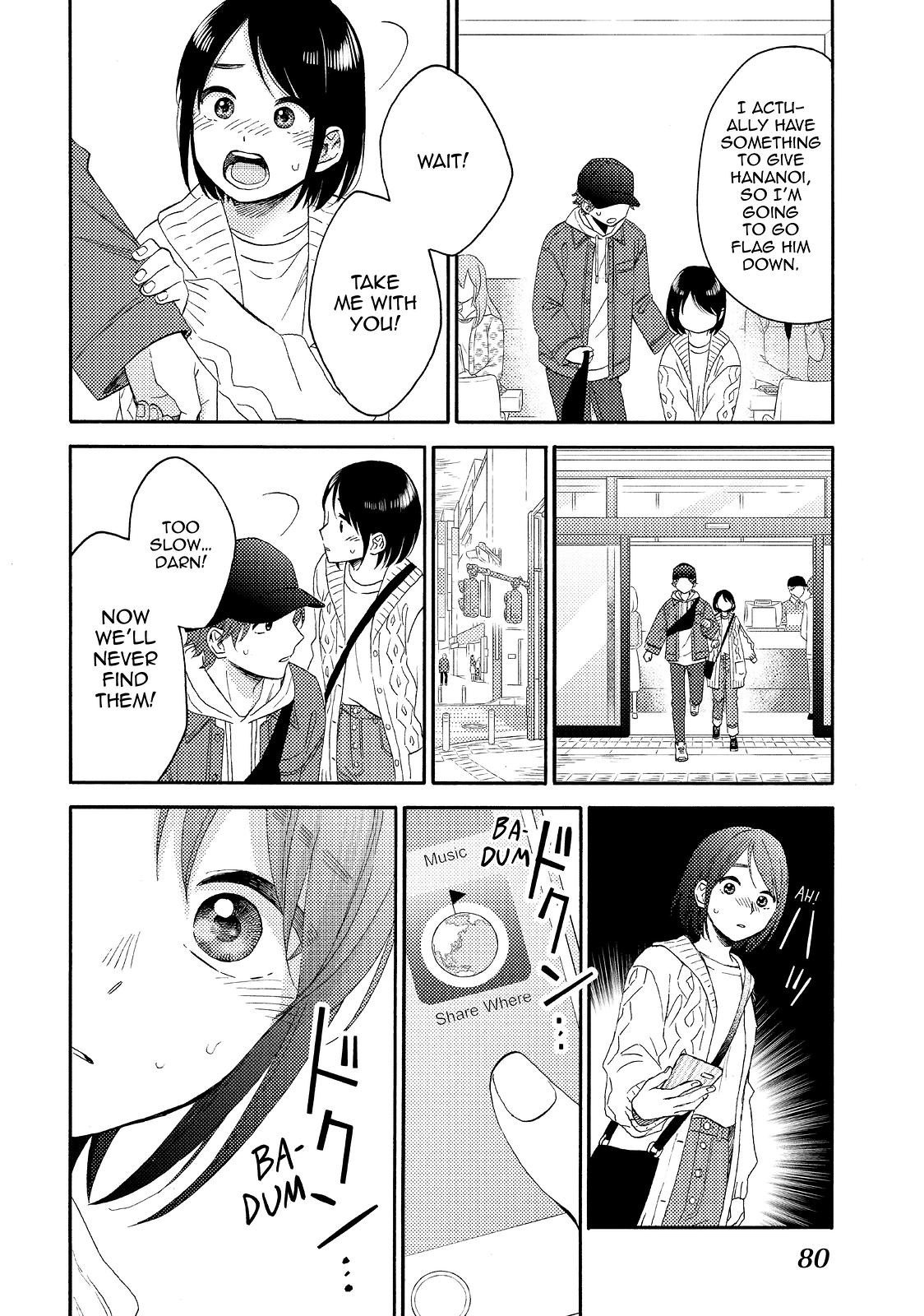 Hananoi-kun to Koi no Yamai chapter 38 page 36
