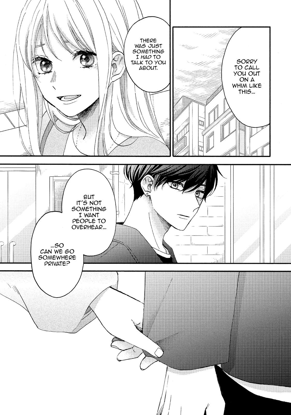 Hananoi-kun to Koi no Yamai chapter 38 page 37