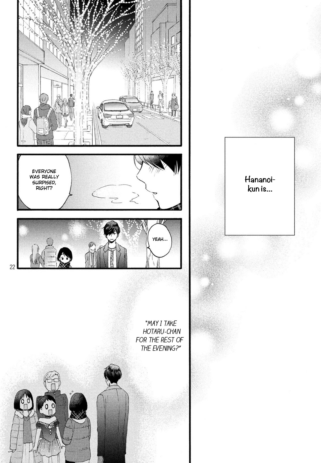 Hananoi-kun to Koi no Yamai chapter 4 page 23