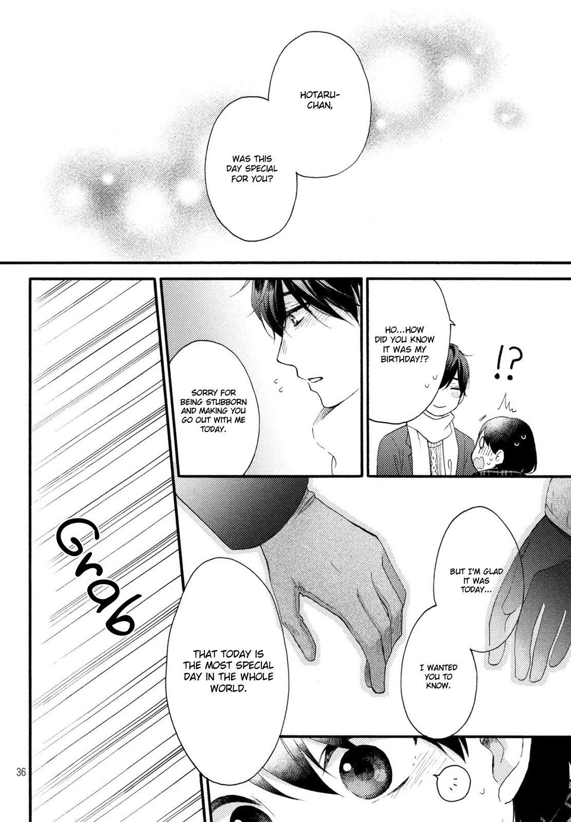 Hananoi-kun to Koi no Yamai chapter 4 page 37