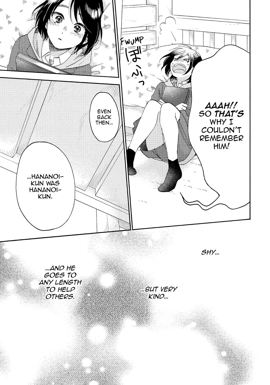 Hananoi-kun to Koi no Yamai chapter 40 page 37