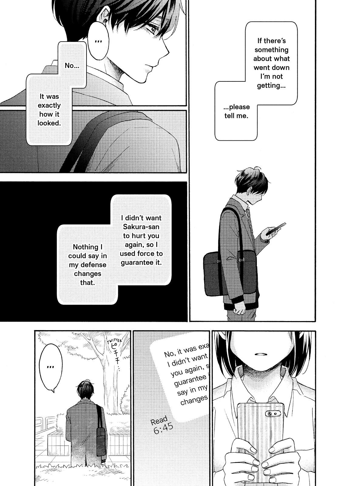 Hananoi-kun to Koi no Yamai chapter 40 page 5