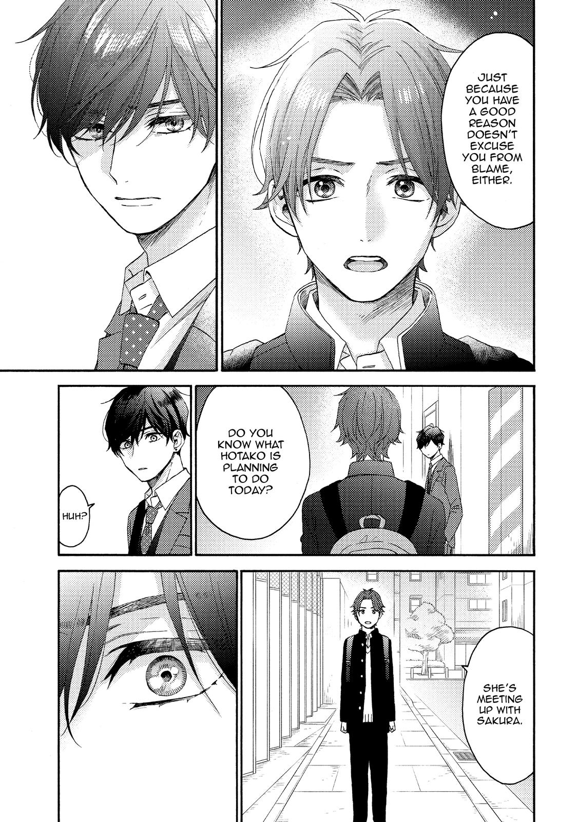 Hananoi-kun to Koi no Yamai chapter 42 page 13