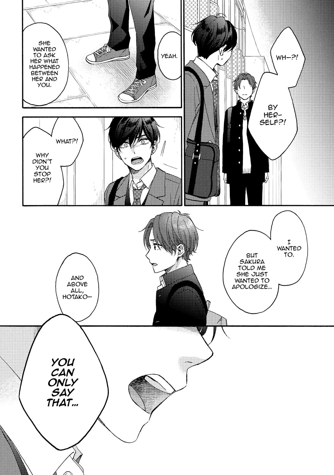 Hananoi-kun to Koi no Yamai chapter 42 page 14