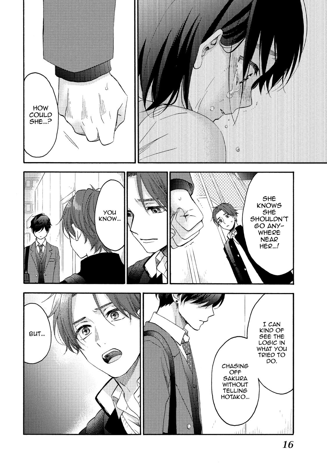 Hananoi-kun to Koi no Yamai chapter 42 page 16