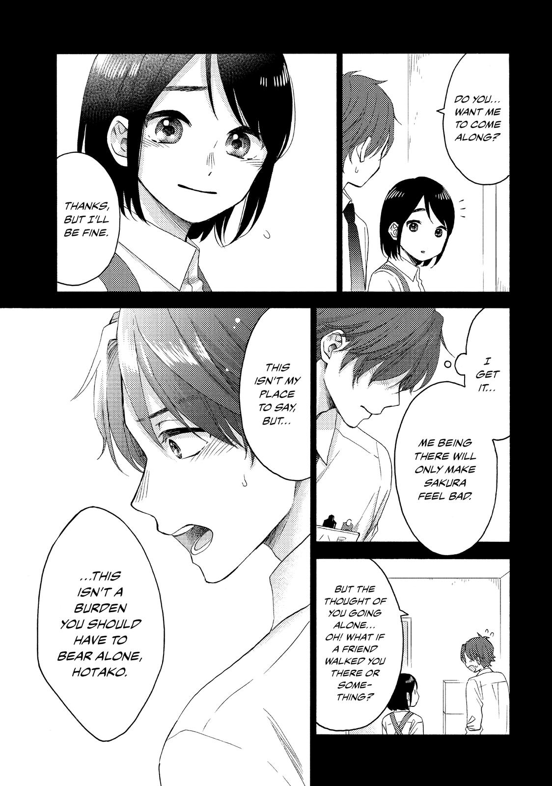 Hananoi-kun to Koi no Yamai chapter 42 page 9