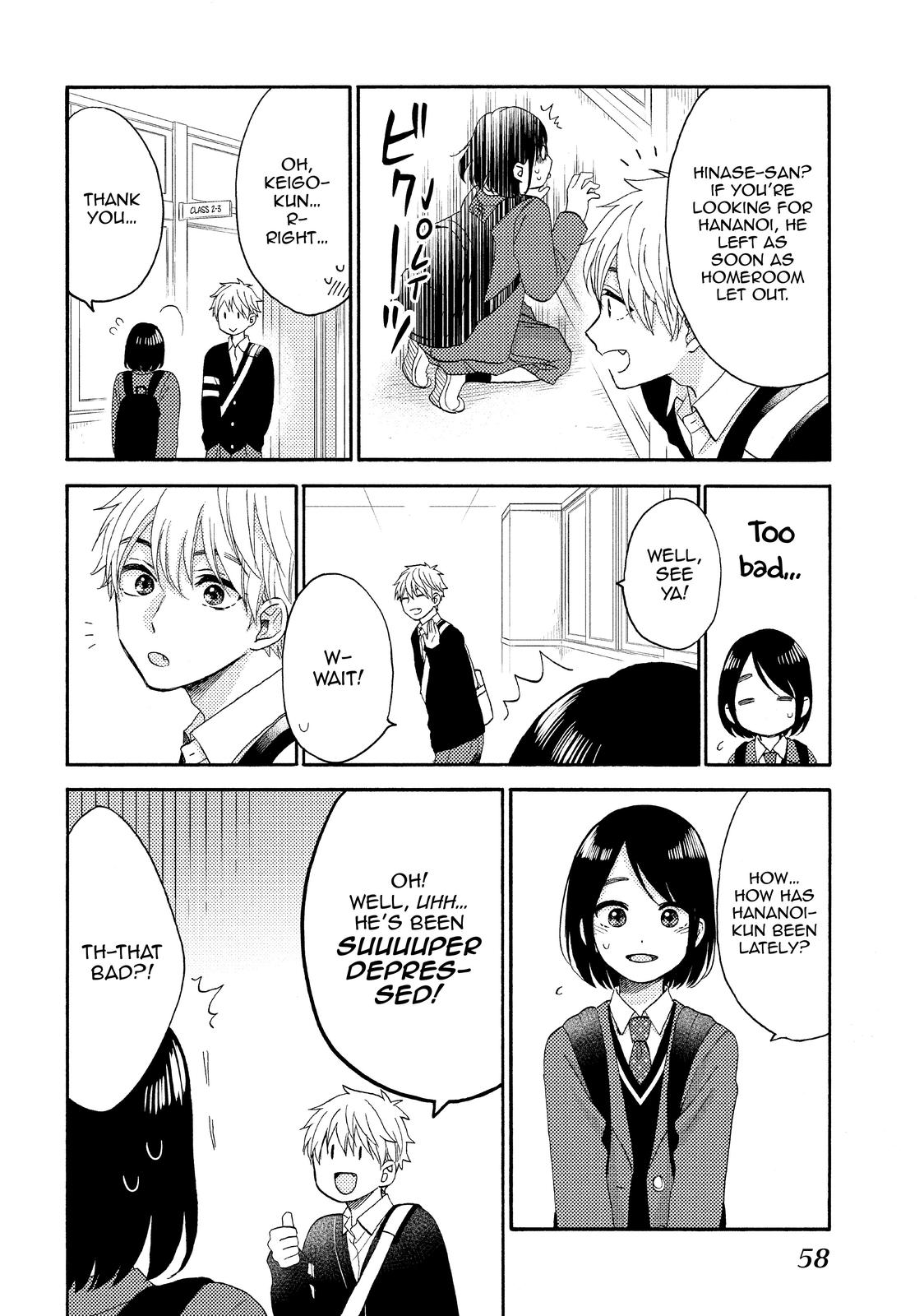 Hananoi-kun to Koi no Yamai chapter 43 page 10