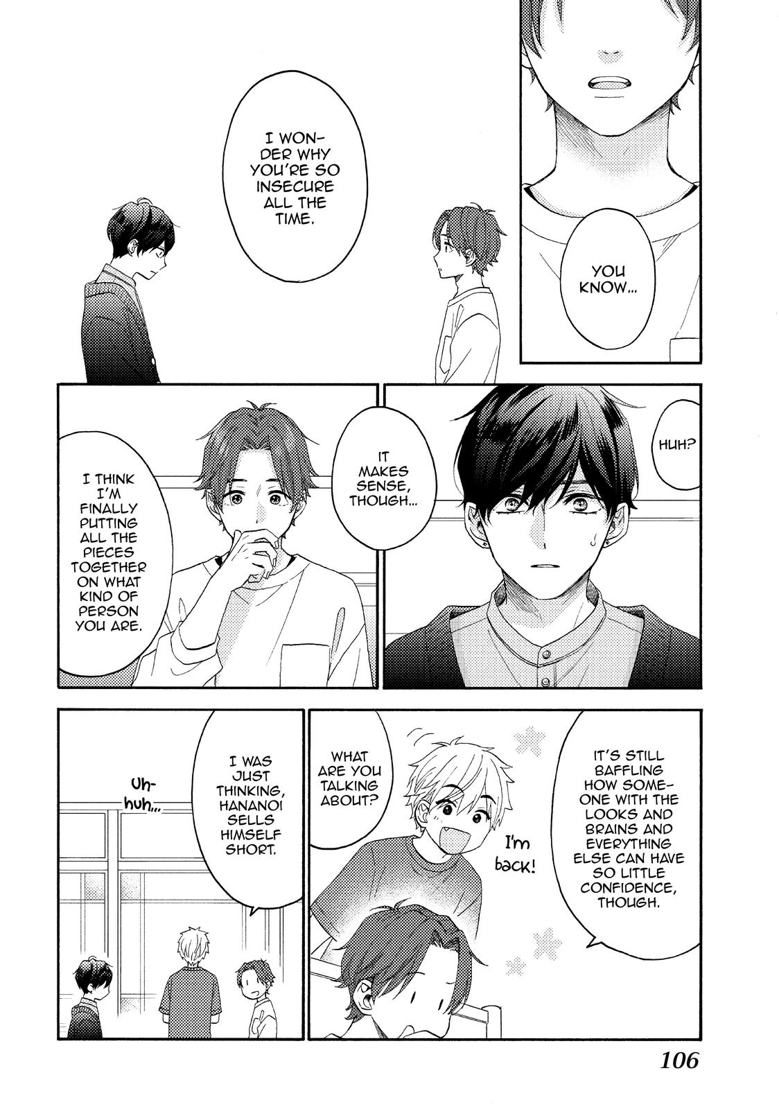 Hananoi-kun to Koi no Yamai chapter 44 page 14