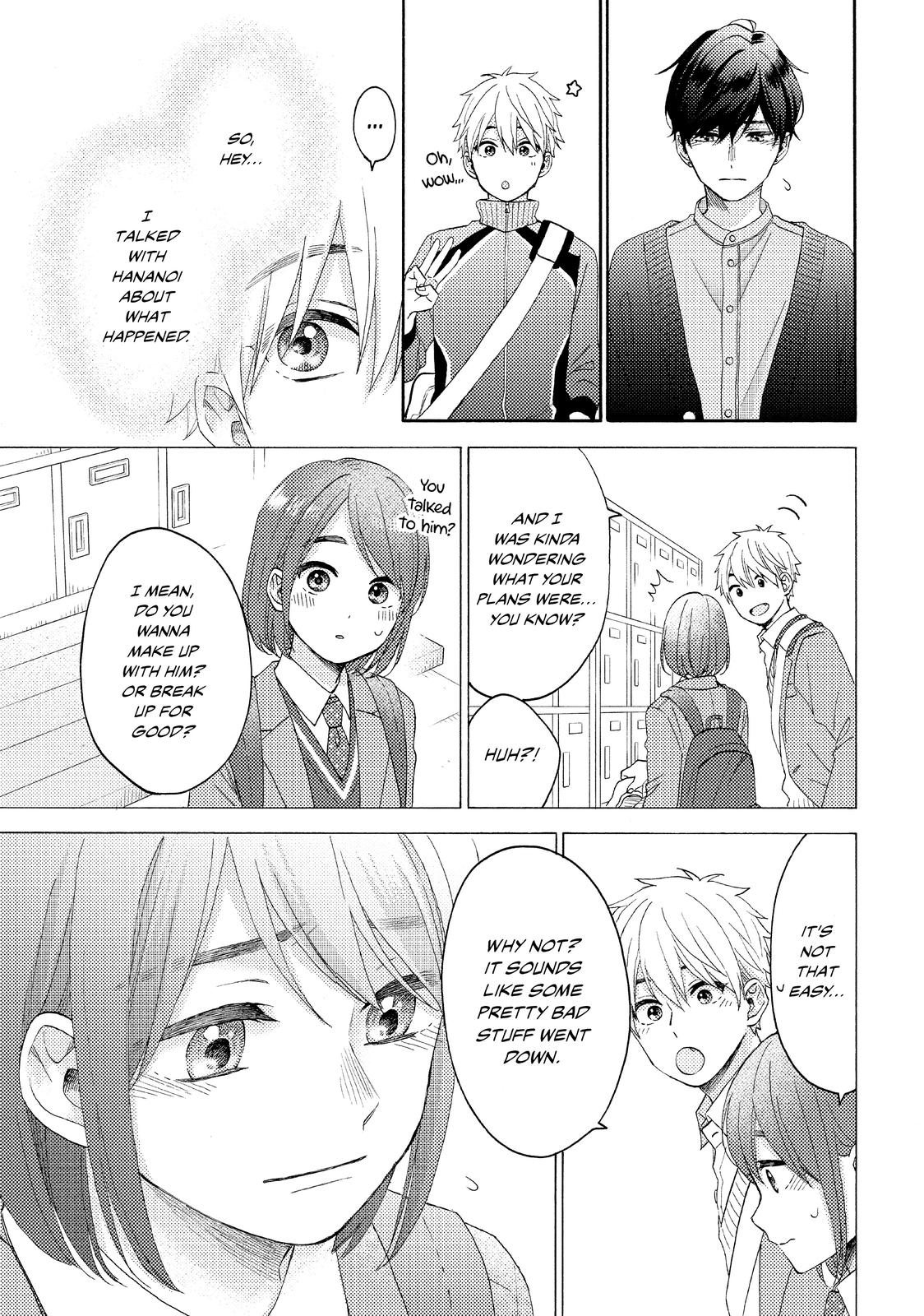 Hananoi-kun to Koi no Yamai chapter 44 page 29