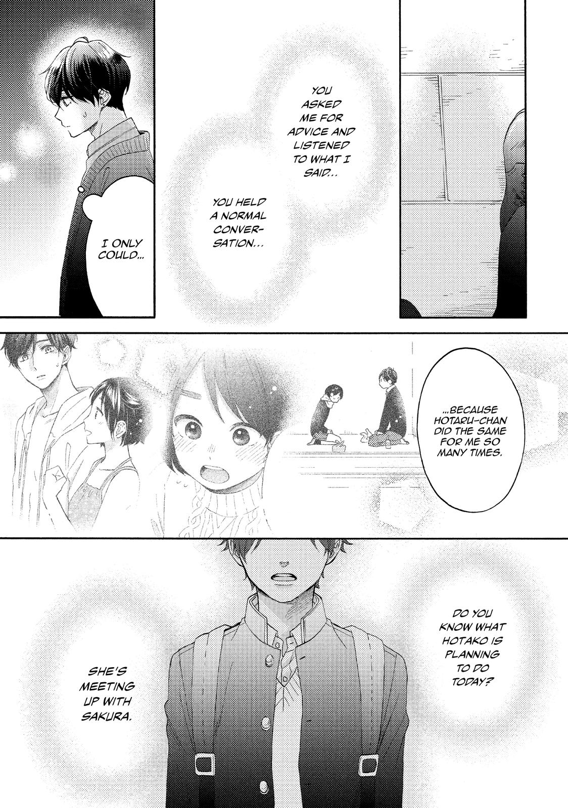 Hananoi-kun to Koi no Yamai chapter 44 page 33