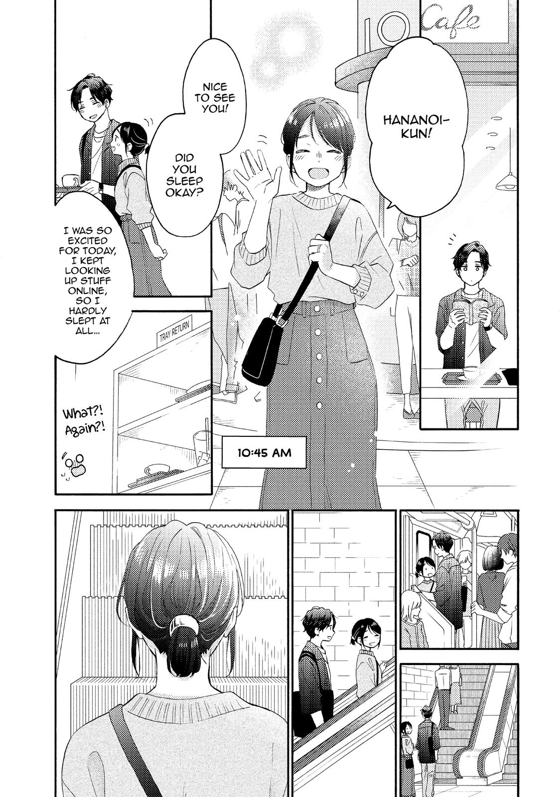 Hananoi-kun to Koi no Yamai chapter 45.5 page 3